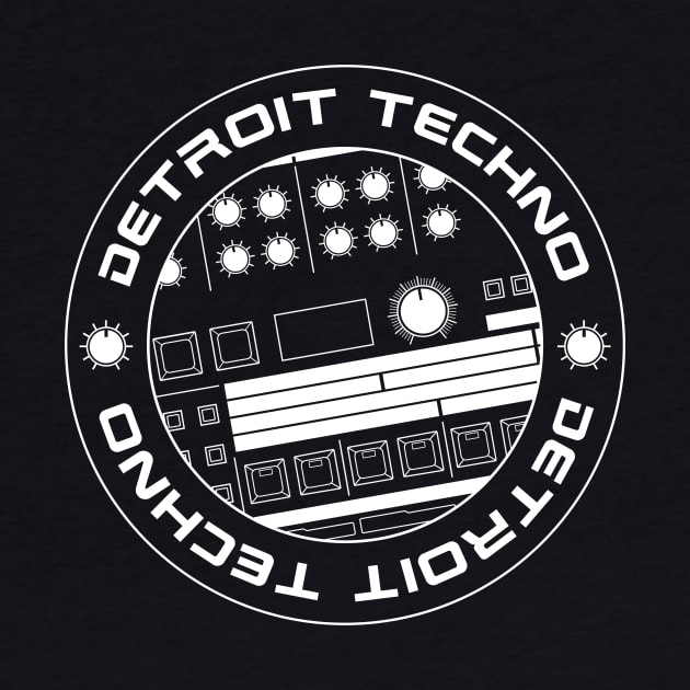 909 Drum Machine Circle: Detroit Techno by Atomic Malibu